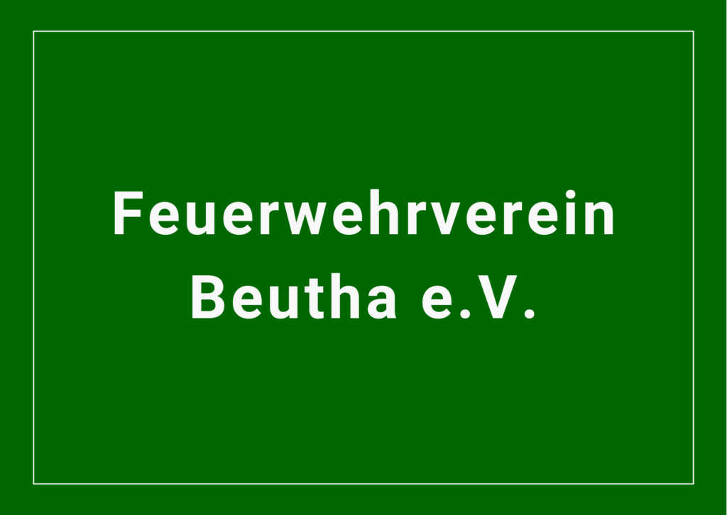 Feuerwehrverein Beutha e.V.