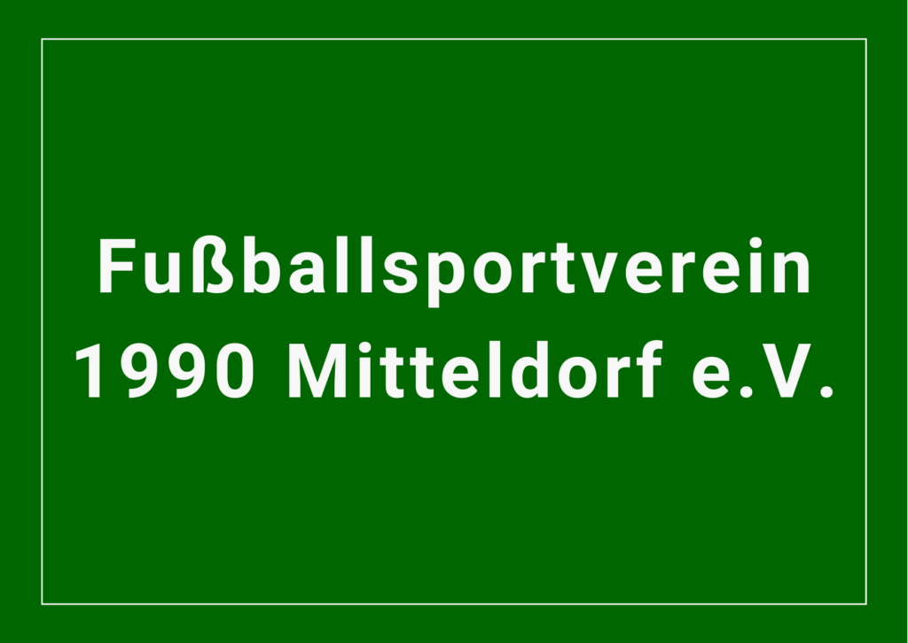 Fußballsportverein 1990 Mitteldorf e.V.