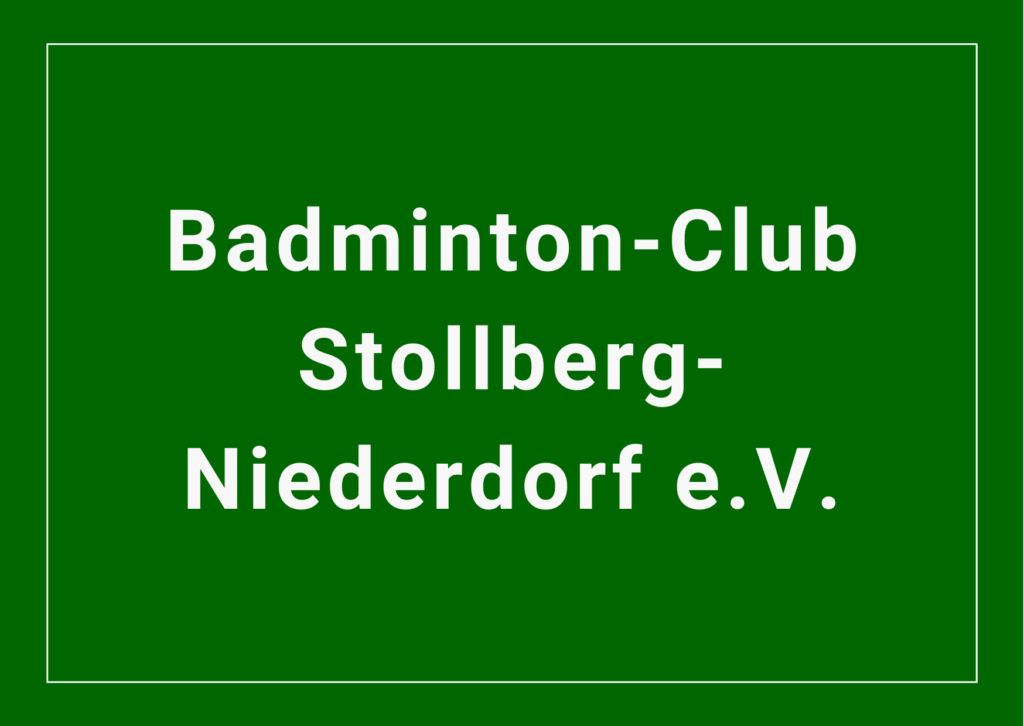 Badminton-Club Stollberg-Niederdorf e.V.